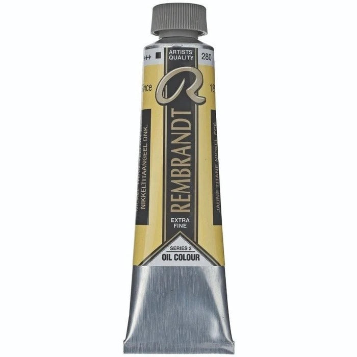 280 Nickel Titanate Yellow Deep Rembrandt Artist Oil 40ml