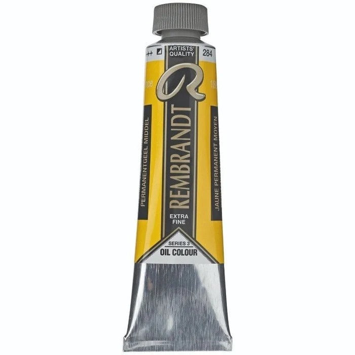 284 Permanent Yellow Medium Rembrandt Artist Oil 40ml