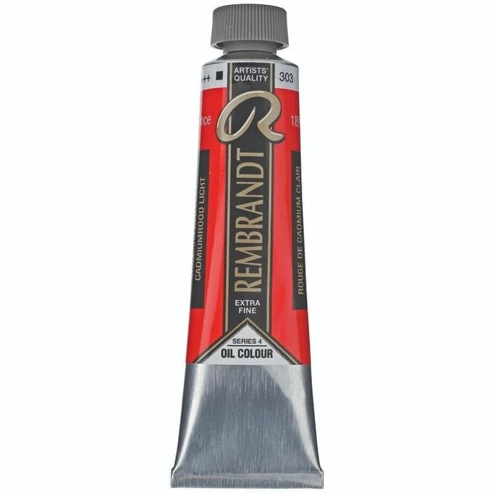 303 Cadmium Red Light Rembrandt Artist Oil 40ml