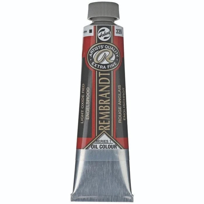 339 Light Oxide Red Rembrandt Artist Oil 40ml