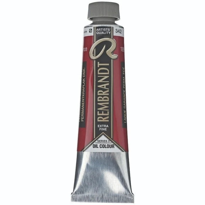 342 Permanent Madder Deep Rembrandt Artist Oil 40ml