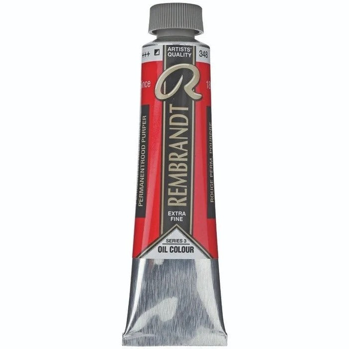 348 Permanent Red Purple Rembrandt Artist Oil 40ml