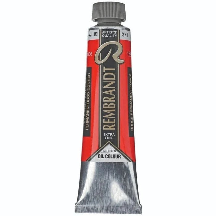 371 Permanent Red Deep Rembrandt Artist Oil 40ml