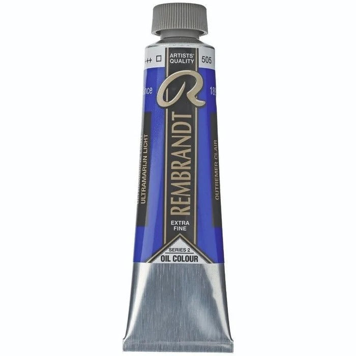 505 Ultramarine Light Rembrandt Artist Oil 40ml
