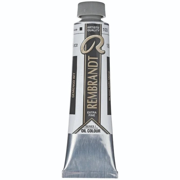103 Mixed White Rembrandt Artist Oil 40ml