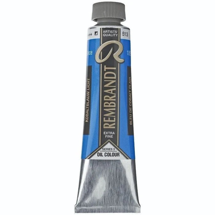 513 Cobalt Blue Light Rembrandt Artist Oil 40ml