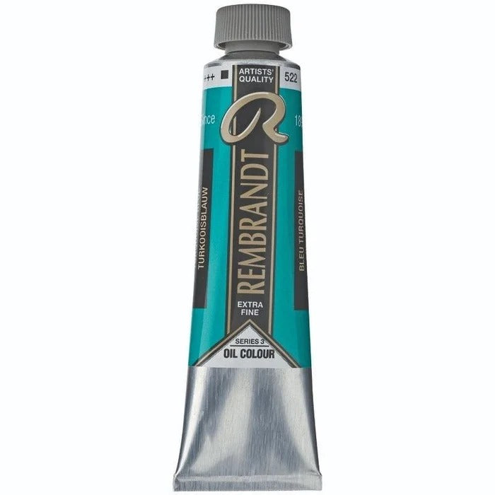 522 Turquoise Blue Rembrandt Artist Oil 40ml