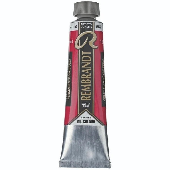 567 Permanent Red Violet Rembrandt Artist Oil 40ml