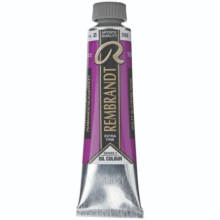 568 Permanent Blue Violet Rembrandt Artist Oil 40ml