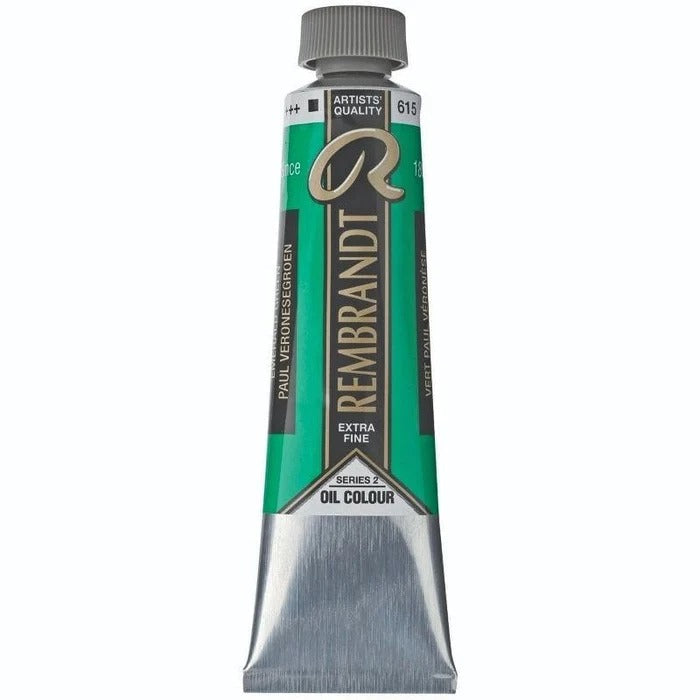 615 Emerald Green Rembrandt Artist Oil 40ml