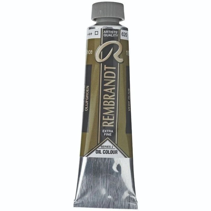 620 Olive Green Rembrandt Artist Oil 40ml
