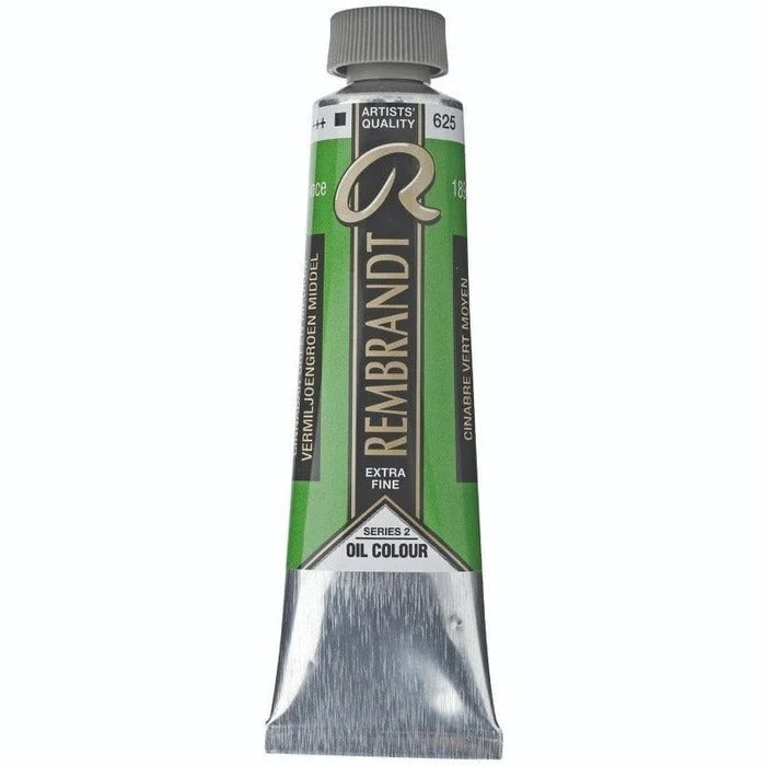 625 Cinnabar Green Medium Rembrandt Artist Oil 40ml