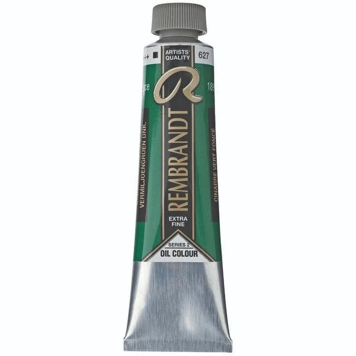 627 Cinnabar Green Deep Rembrandt Artist Oil 40ml