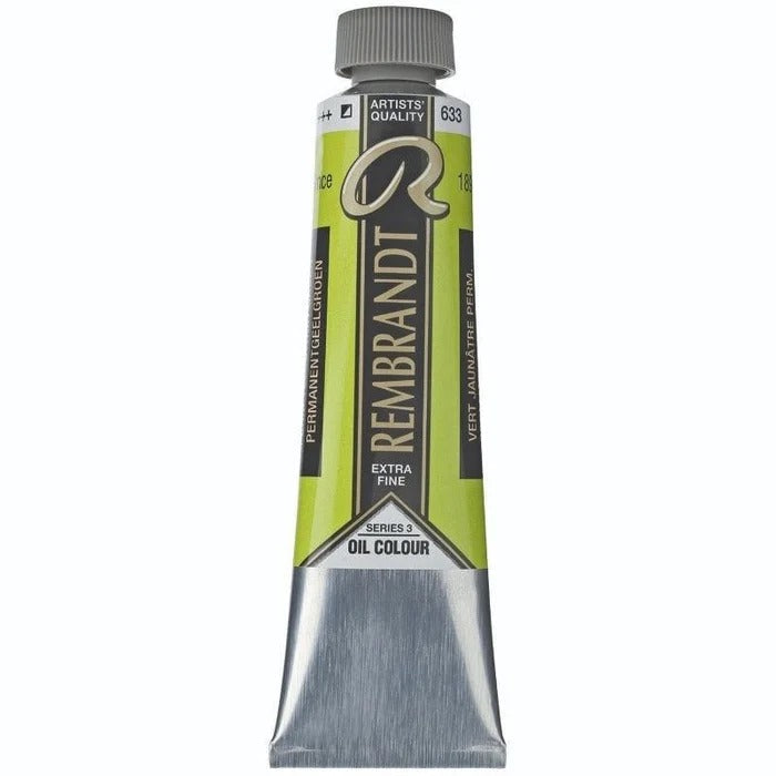 633 Permanent Yellow Green Rembrandt Artist Oil 40ml