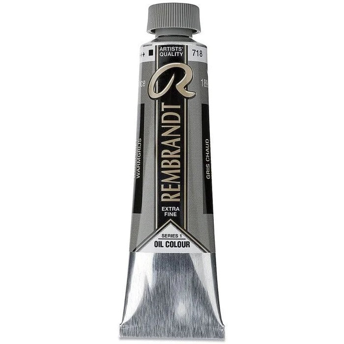 718 Warm Grey Rembrandt Artist Oil 40ml