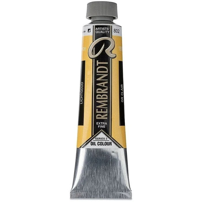 802 Light Gold Rembrandt Artist Oil 40ml