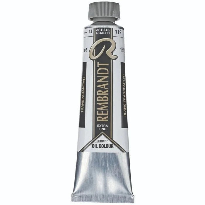 119 Transparent White Rembrandt Artist Oil 40ml