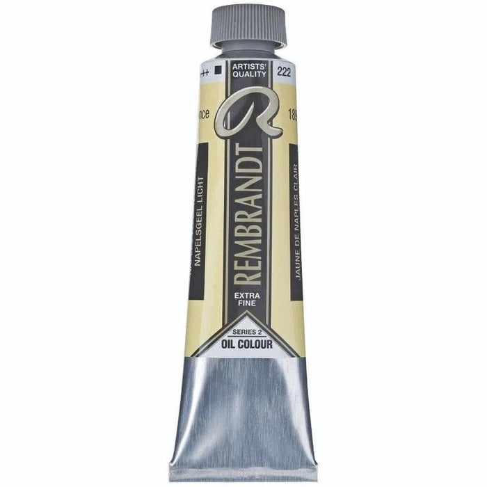 222 Naples Yellow Light Rembrandt Artist Oil 40ml