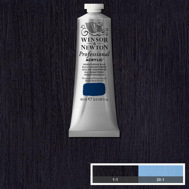 Indanthrene Blue Winsor &amp; Newton Artist Acrylic 60ml