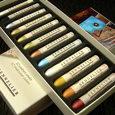 Sennelier Oil Pastel Iridescent 12 Set