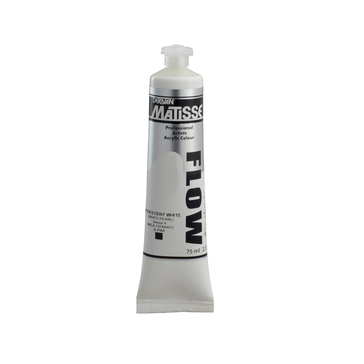 Iridescent White Matisse Flow
