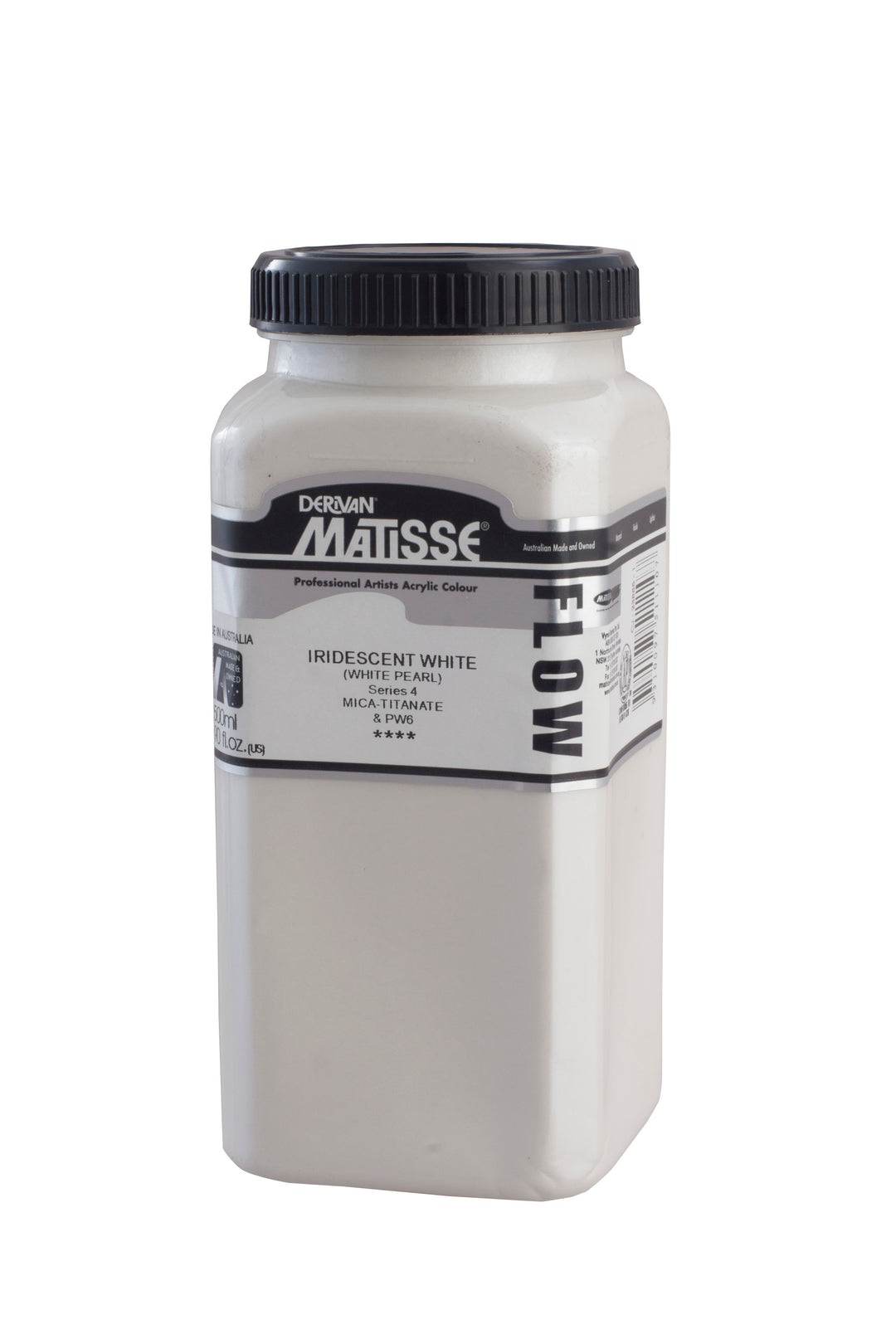 Iridescent White Matisse Flow