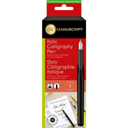 Manuscript Italic Calligraphy Pen - 1 Nib