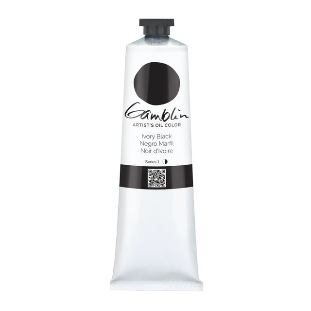 Ivory Black Gamblin Artist Oil