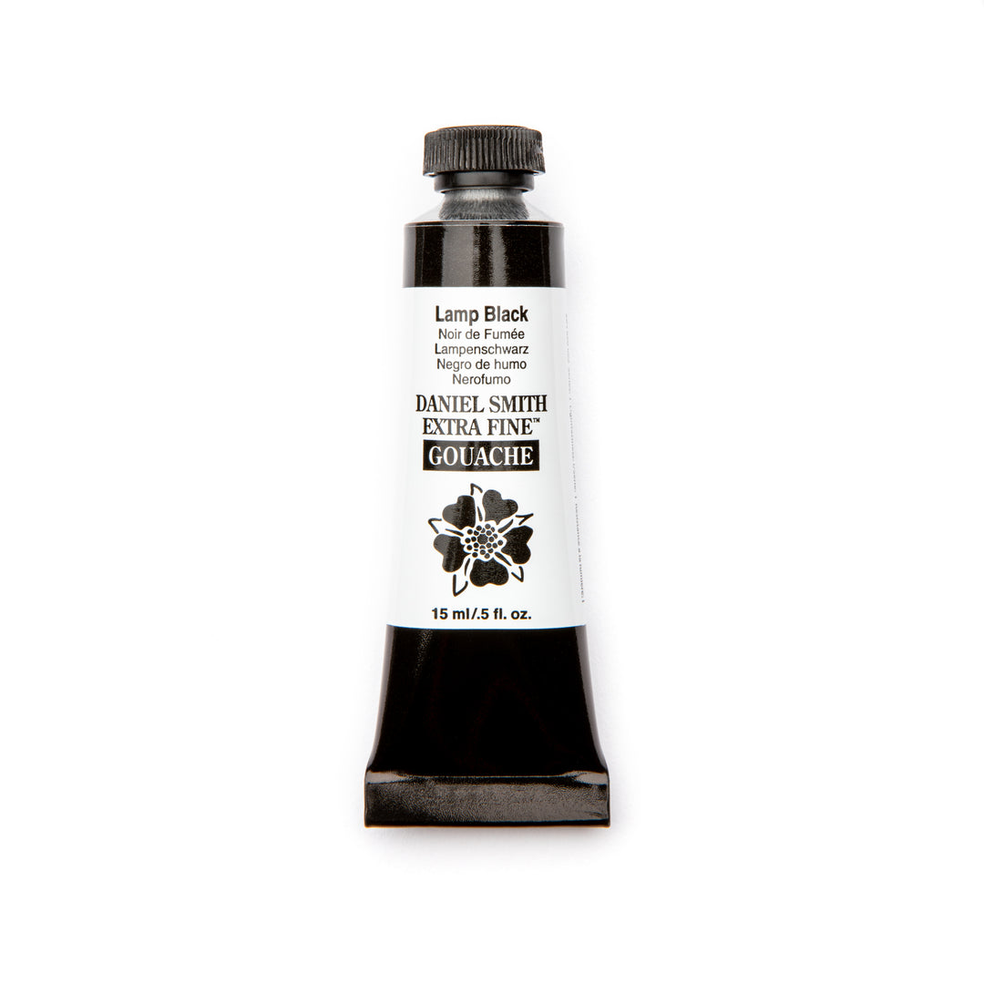 Lamp Black Daniel Smith Gouache 15ml