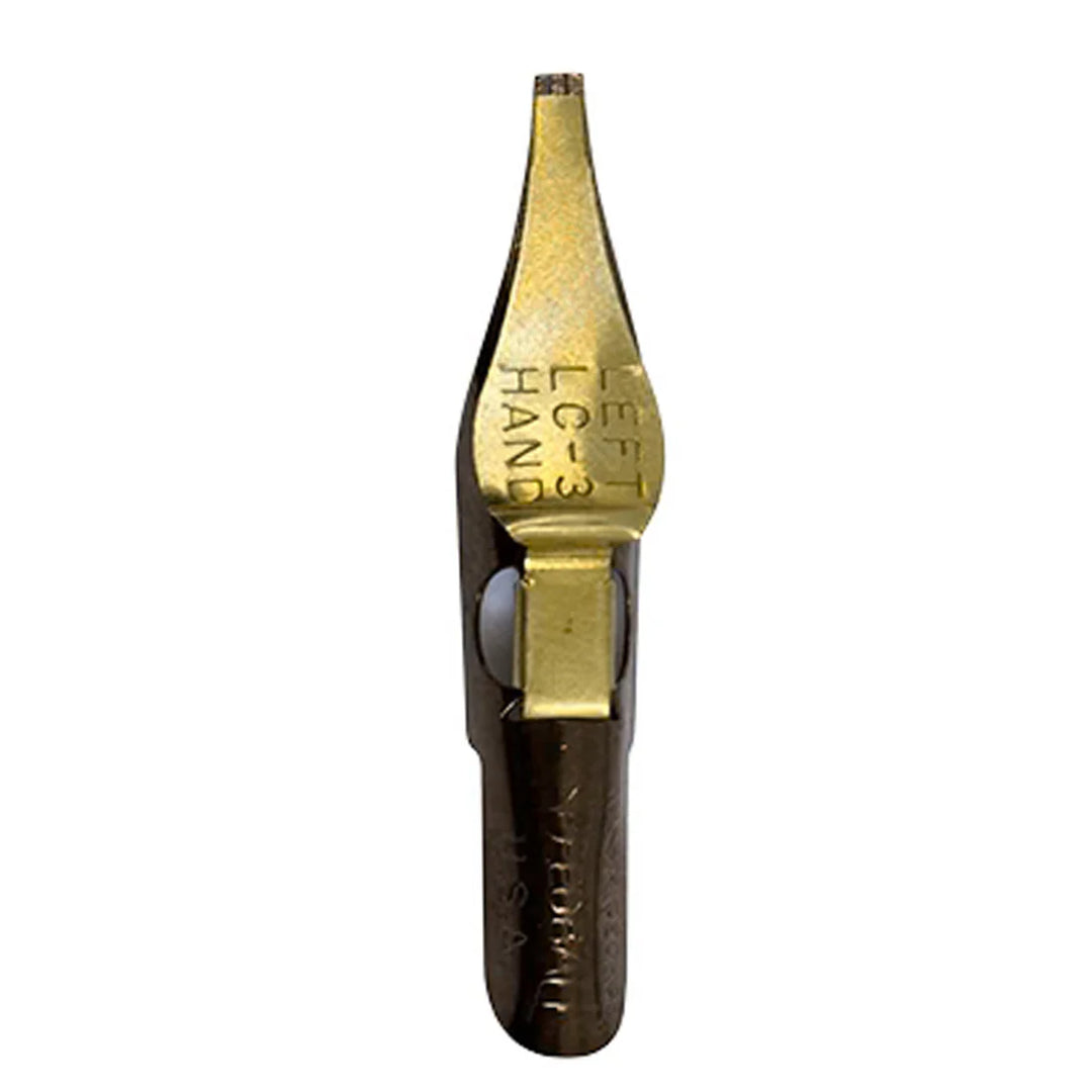 LC-3 Left hand Broad Edge Universal Speedball Nib