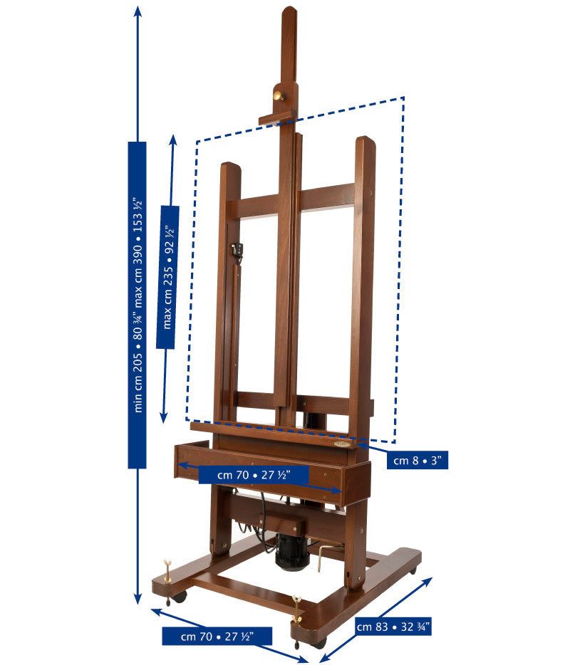 Mabef Electric Studio Easel M01