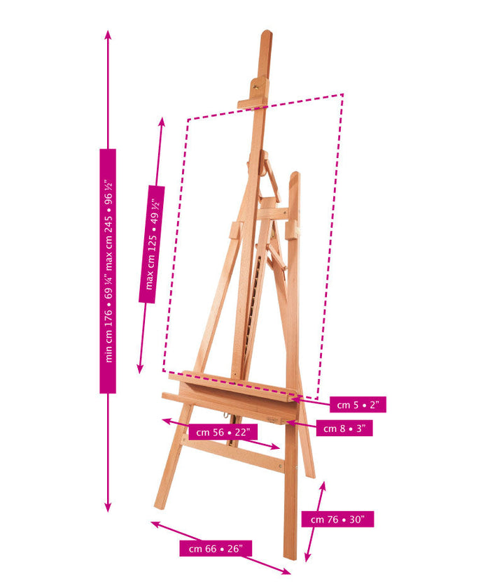 Mabef Inclinable Lyre Easel M11