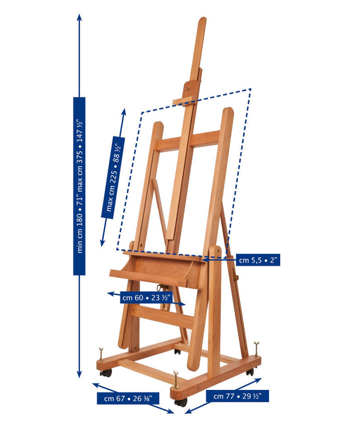Mabef Convertible Studio Easel M18