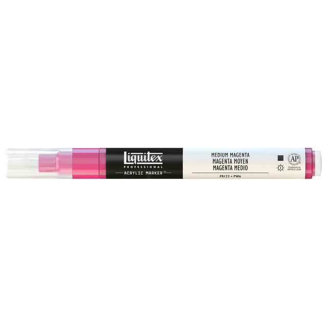 Medium Magenta Liquitex Marker Wide 15mm