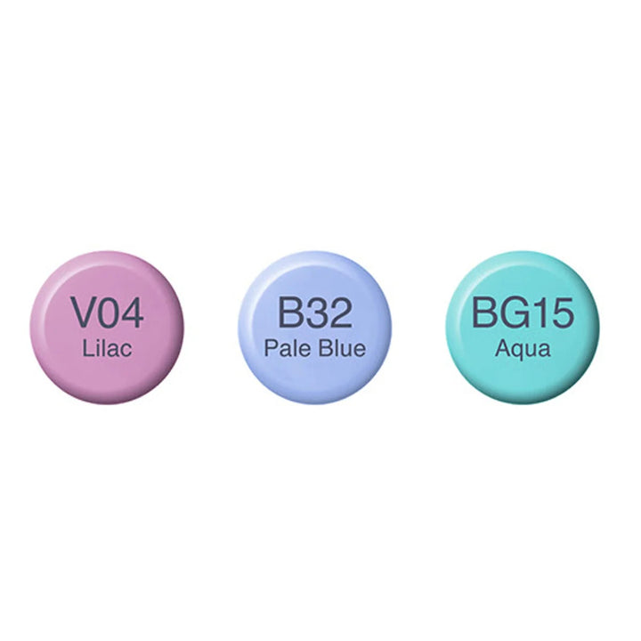 Copic Alcohol Ink Set 3 Mermaid