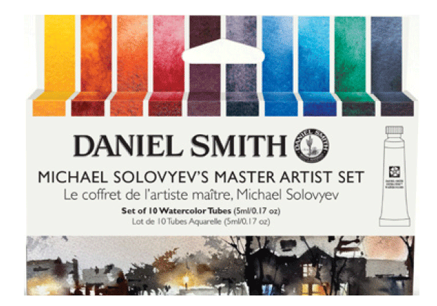 Michael Solovyev Master Artist Set 10x 5ml Tubes DANIEL SMITH
