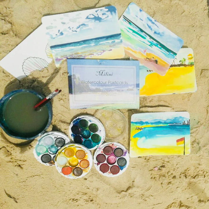 Milini Watercolour Postcards Hot Pressed