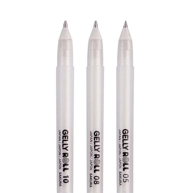 Sakura Gelly Roll 3 pce Set White