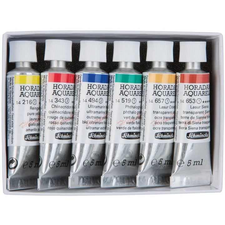 Schmincke Transparent Mixing Colours Set 6x5ml Tubes