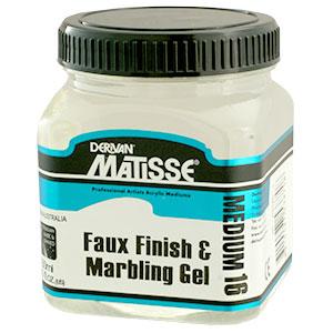 Faux Finish &amp; Marbling Gel Matisse Mm16