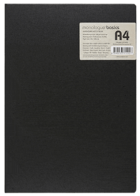 Monologue Basics 140gsm Softcover Sketch Book A6