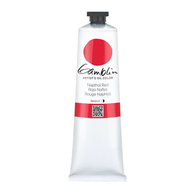 Napthol Red Gamblin Artist Oil
