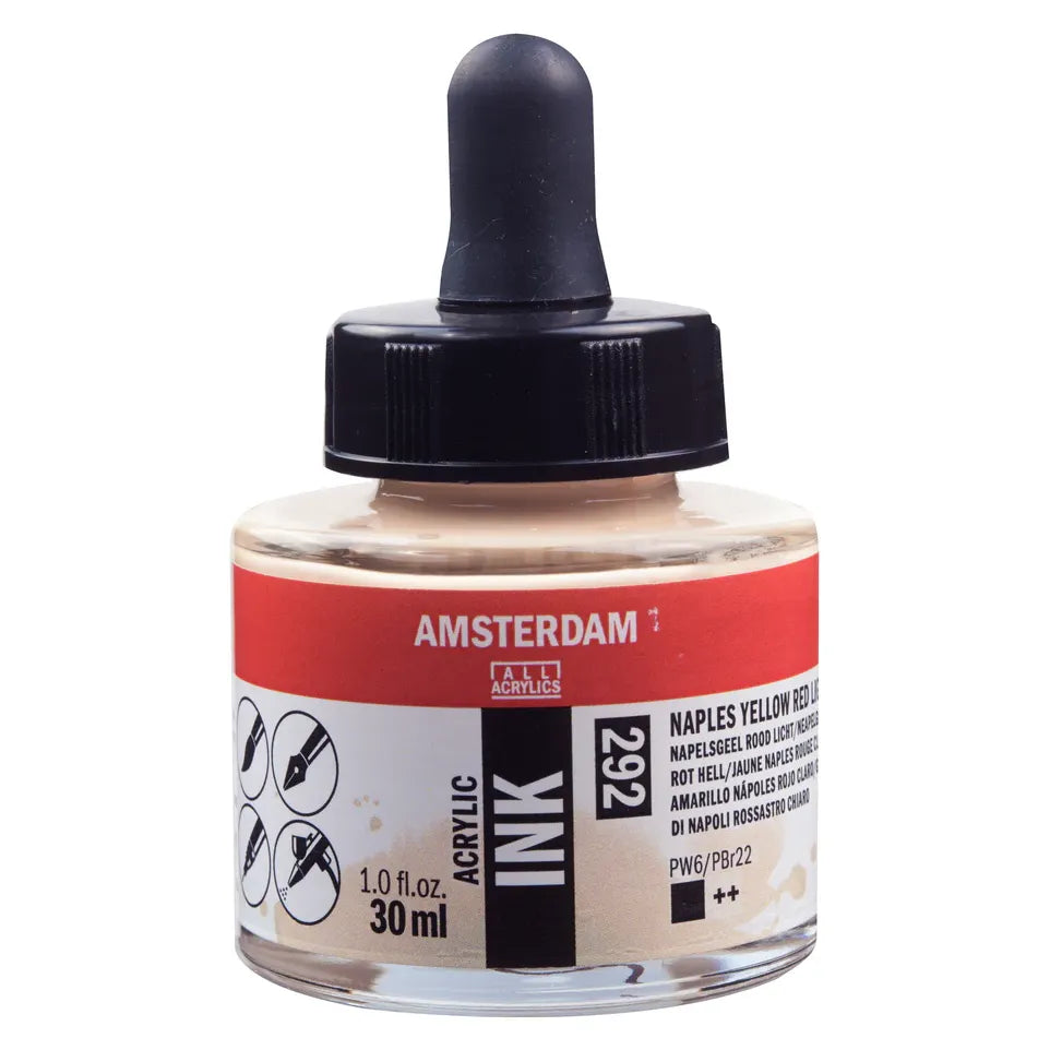 Naples Yellow Red Lt Talens Ink 30ml