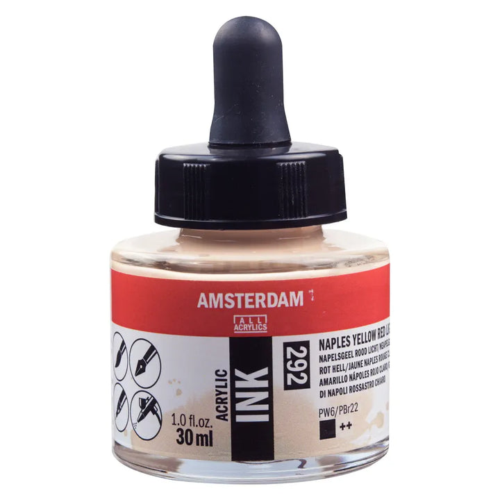 Naples Yellow Red Lt Talens Ink 30ml