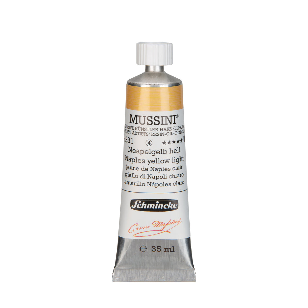 Naples Yellow Light Mussini 35ml