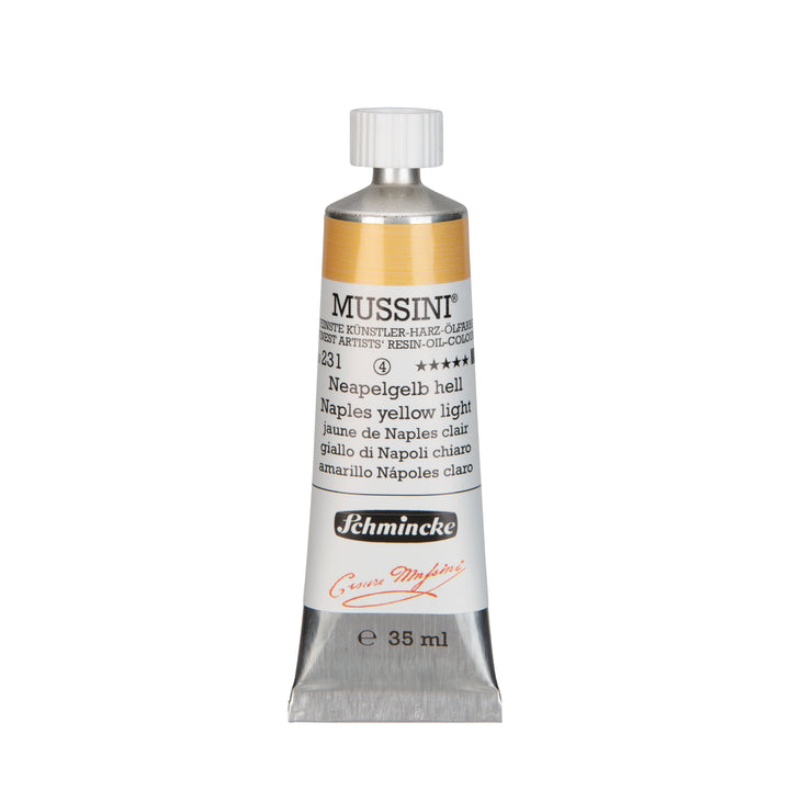 Naples Yellow Light Mussini 35ml