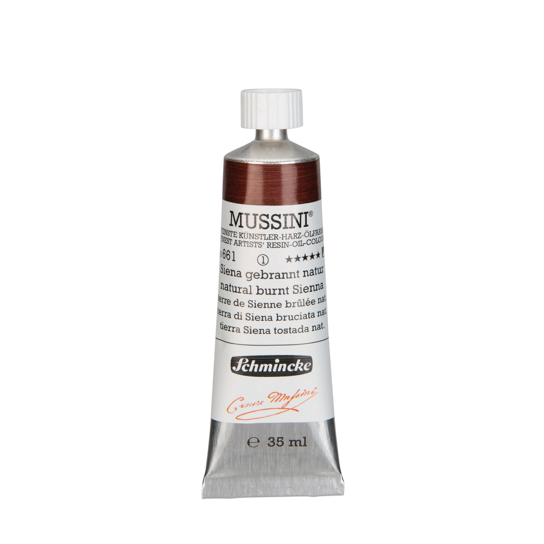 Natural Burnt Sienna Mussini 35ml