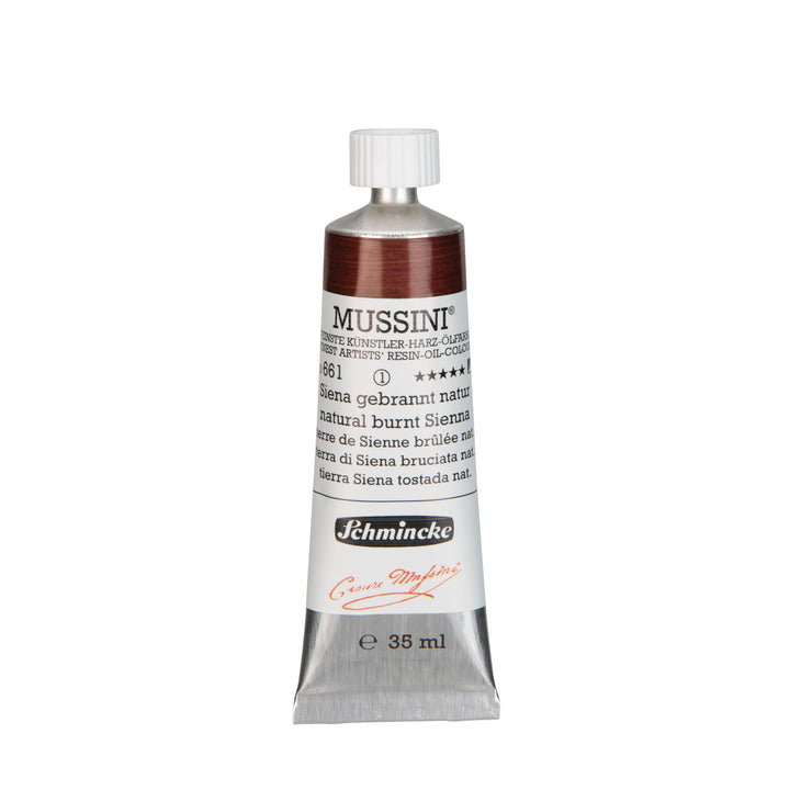 Natural Burnt Sienna Mussini 35ml