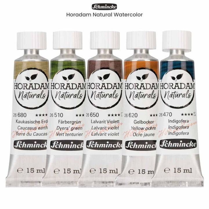 Horadam Naturals (Vegan) Cardboard Set Plant Pigments 5x15ml