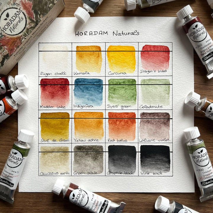 Horadam Naturals (Vegan) Cardboard Set Plant Pigments 5x15ml